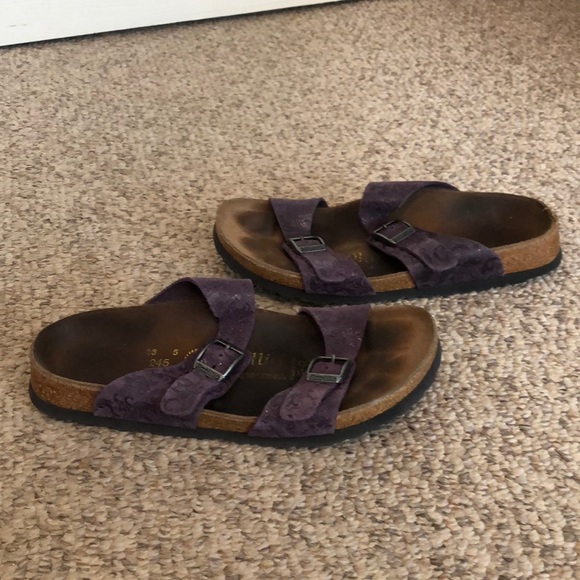 Birkenstock Purple Papillio strappy Sandals size 7 - Picture 3 of 8